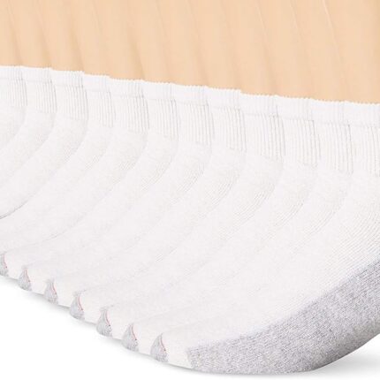 Hanes Men's Double Tough Ankle Socks